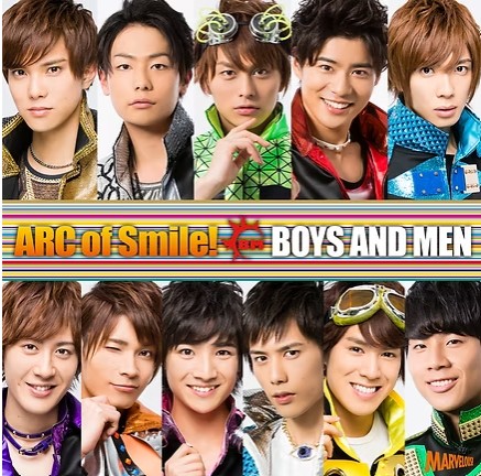 遊☆戯☆王ARC-V BOYS AND MEN『ARC of Smile!』ジャケット